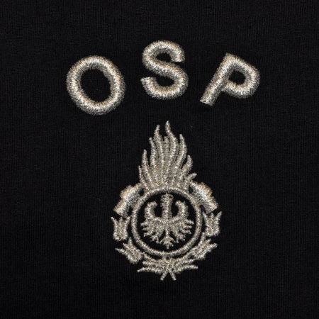 TSHIRT, haft: OSP Płomyki / STRAŻ (j. szary)