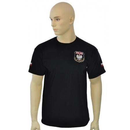 TSHIRT, haft: Polish Assistance / FIRE BRIGADE POLAND