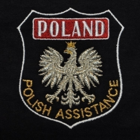 POLO, haft: Polish Assistance / FIRE BRIGADE POLAND