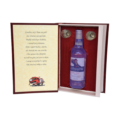 PORADNIK STRAŻAKA 1x500ml (książka na alkohol)